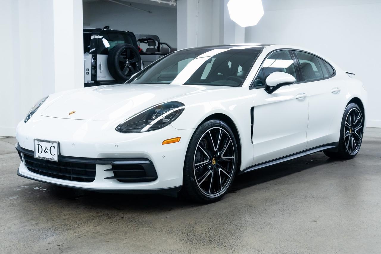 2020 Porsche Panamera 4 Premium Package Two-Tone Black/Chalk Leather Portland OR