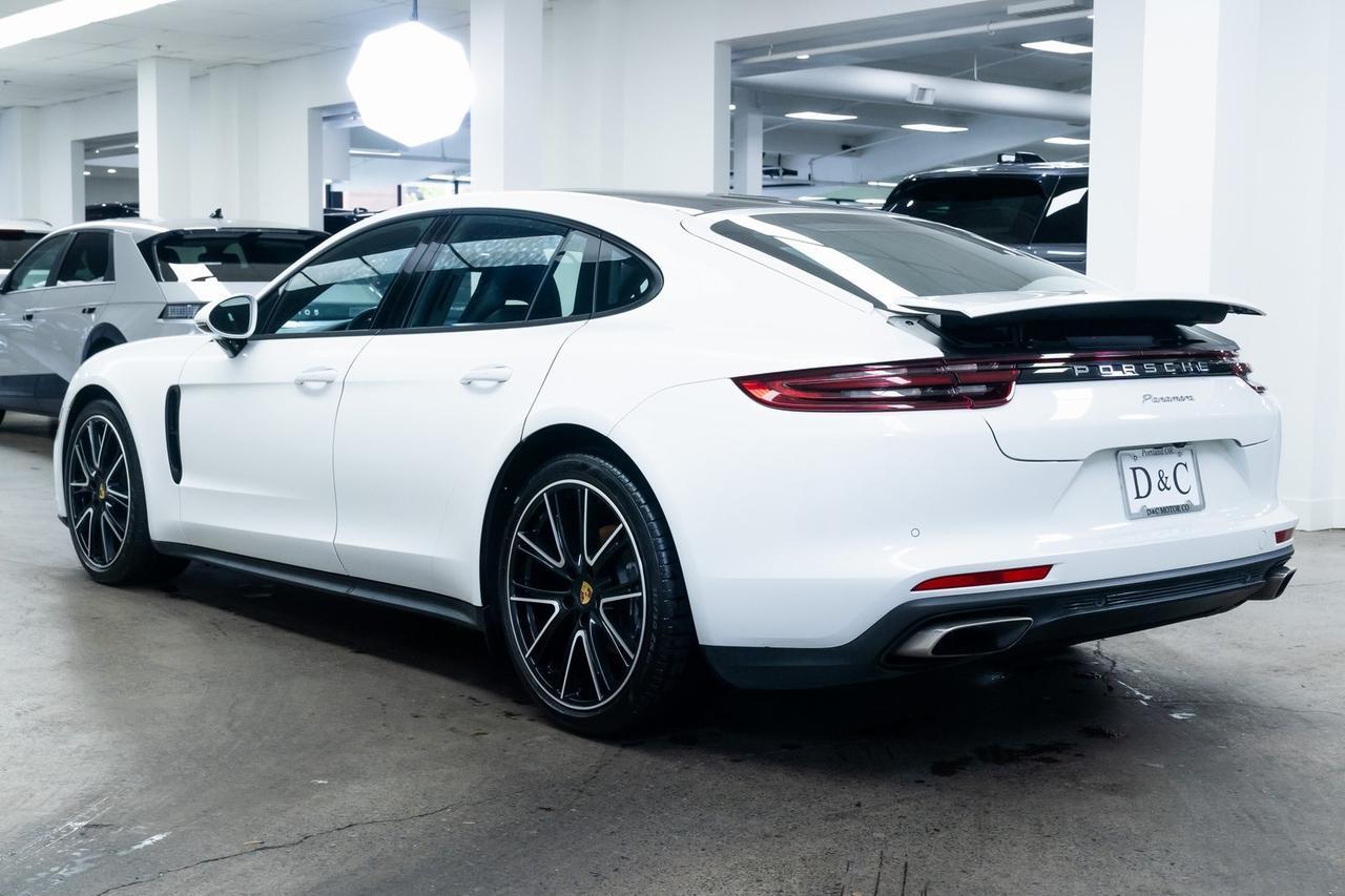 2020 Porsche Panamera 4 Premium Package Two-Tone Black/Chalk Leather Portland OR