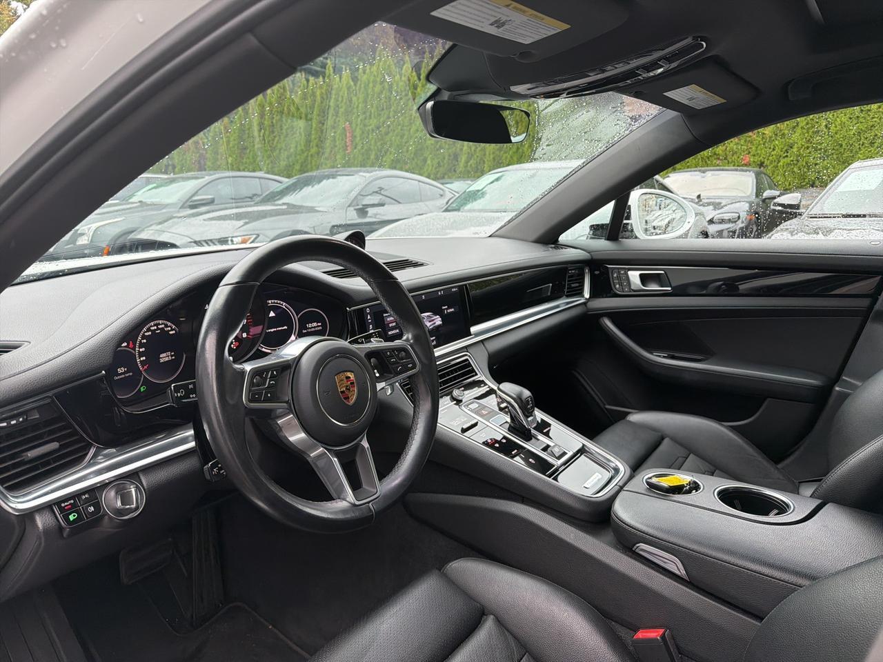 2020 Porsche Panamera 4 Premium Package Two-Tone Black/Chalk Leather Portland OR