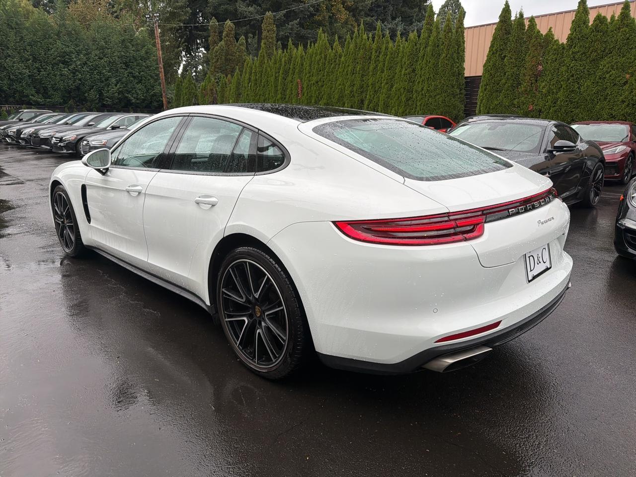 2020 Porsche Panamera 4 Premium Package Two-Tone Black/Chalk Leather Portland OR