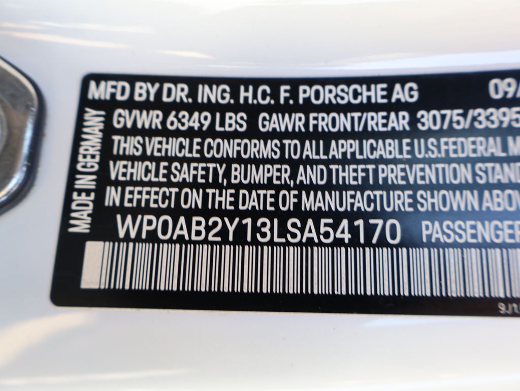 2020 Porsche Taycan 4S San Clemente CA