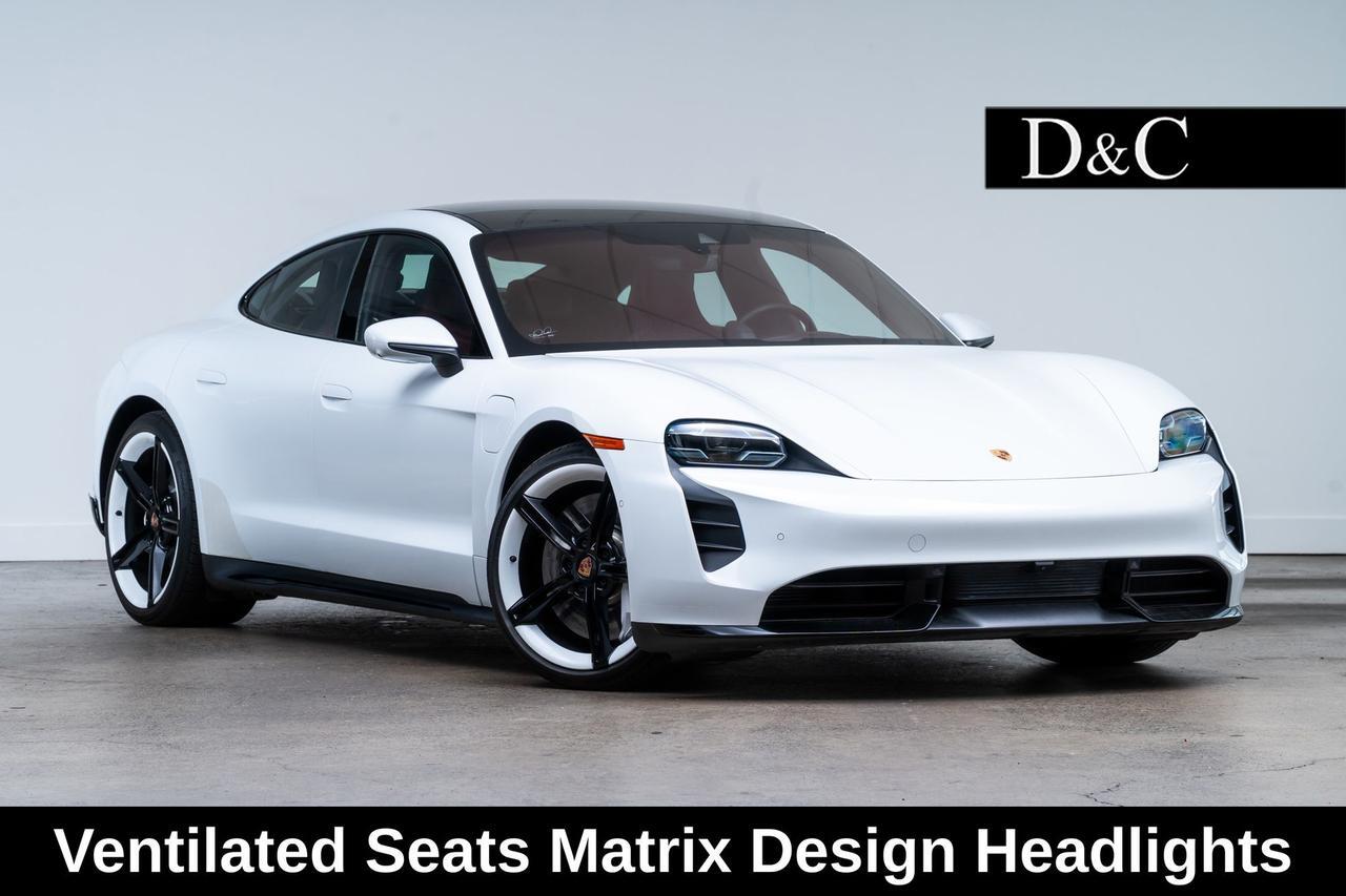 2020 Porsche Taycan Turbo Ventilated Seats Matrix Design Headlights