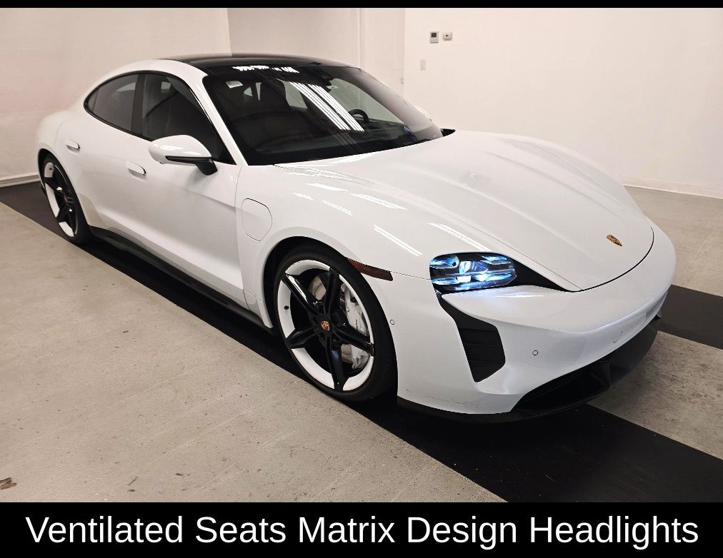 2020 Porsche Taycan Turbo Ventilated Seats Matrix Design Headlights