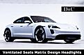 2020 Porsche Taycan Turbo Ventilated Seats Matrix Design Headlights