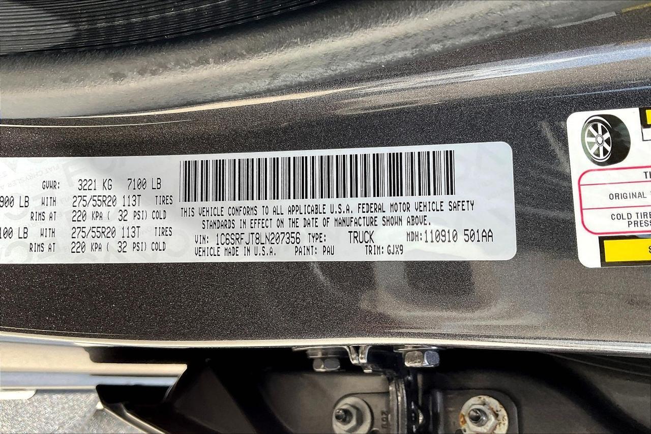 2020 RAM 1500 LARAMIE Houston TX