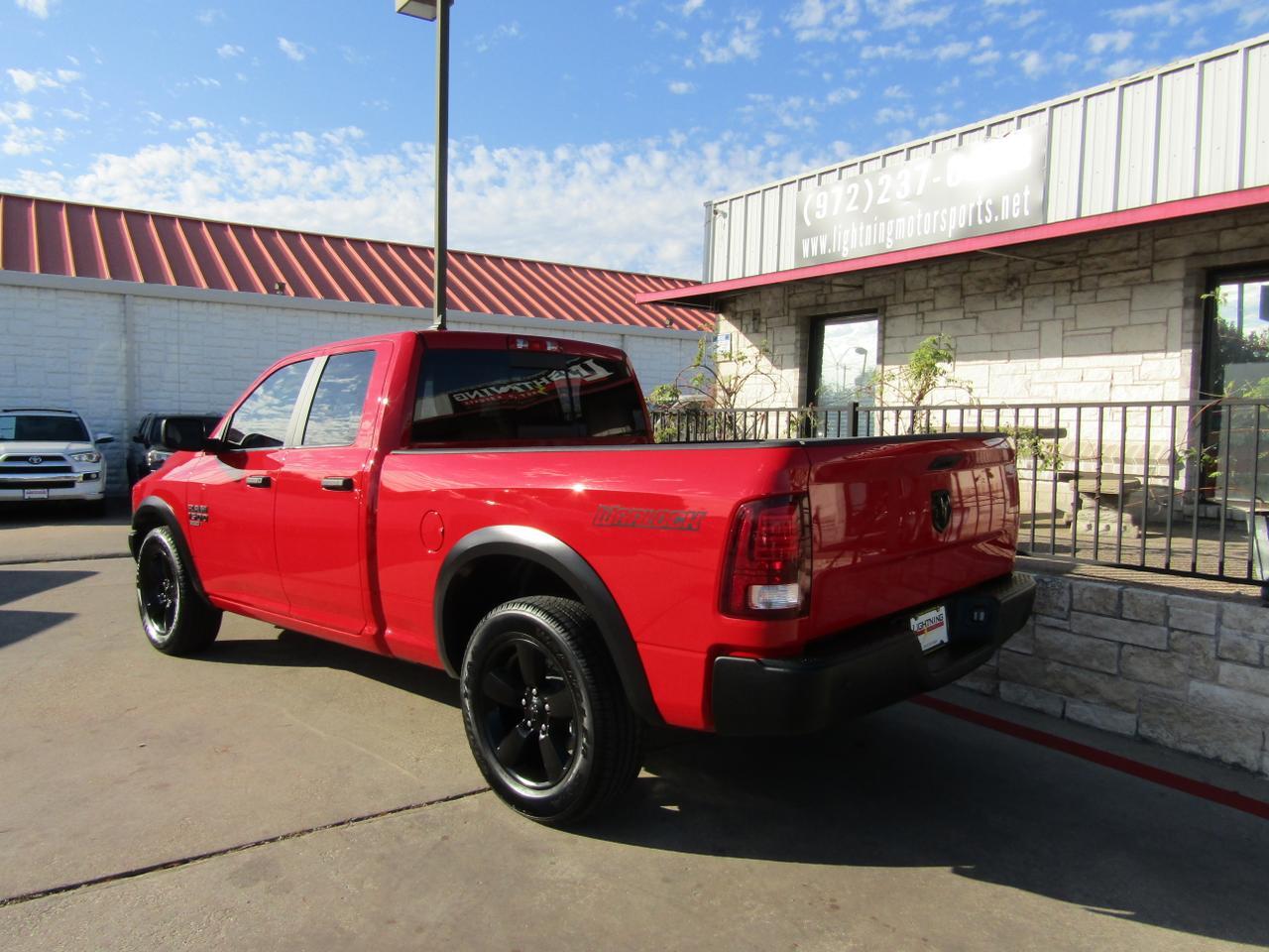 2020 RAM 1500 Warlock Warlock 4x2 Quad Cab 64 Box Grand Prairie TX
