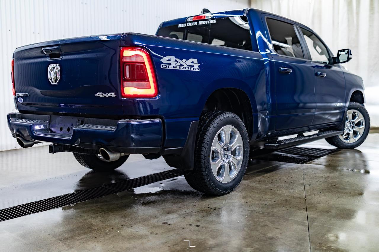 2020 Ram 1500 4x4 Crew Cab Big Horn Sport Nav BCam Red Deer AB