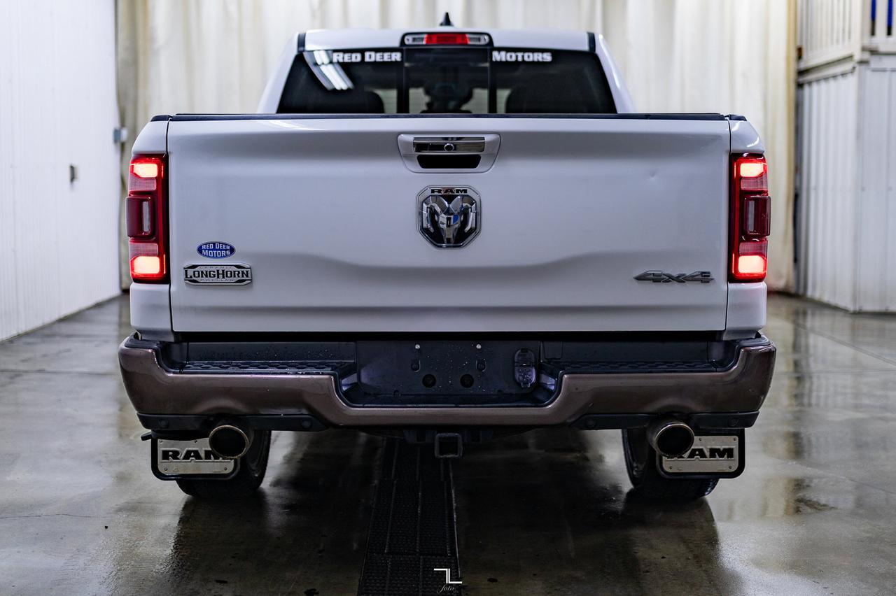 2020 Ram 1500 4x4 Crew Cab Longhorn Leather Roof Nav Red Deer AB