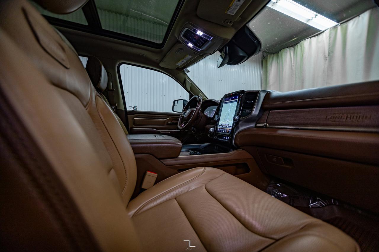 2020 Ram 1500 4x4 Crew Cab Longhorn Leather Roof Nav Red Deer AB