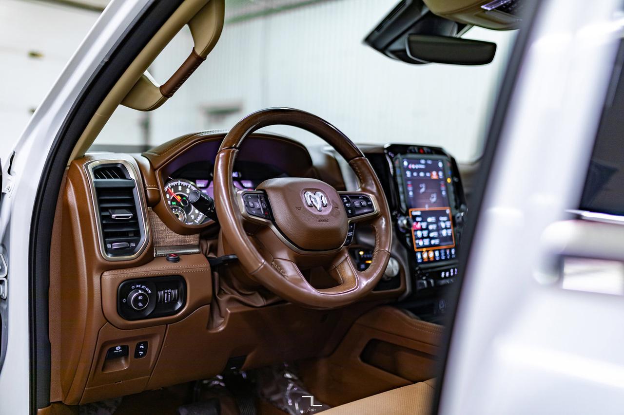 2020 Ram 1500 4x4 Crew Cab Longhorn Leather Roof Nav Red Deer AB