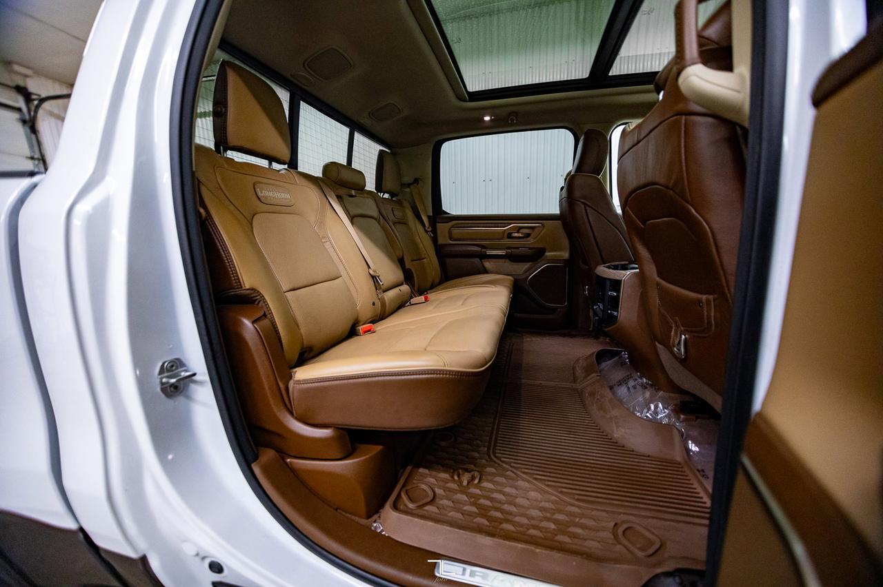 2020 Ram 1500 4x4 Crew Cab Longhorn Leather Roof Nav Red Deer AB