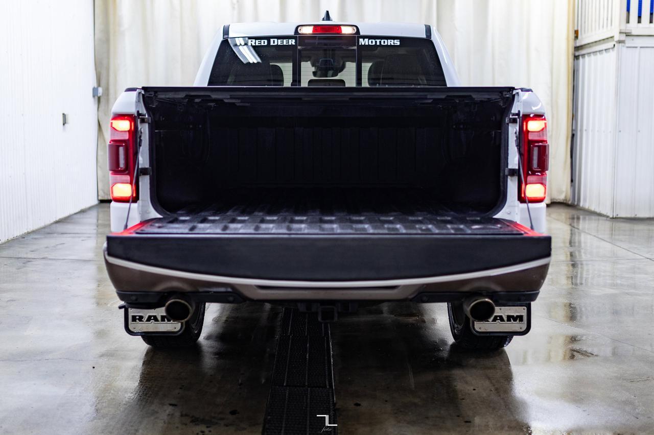 2020 Ram 1500 4x4 Crew Cab Longhorn Leather Roof Nav Red Deer AB