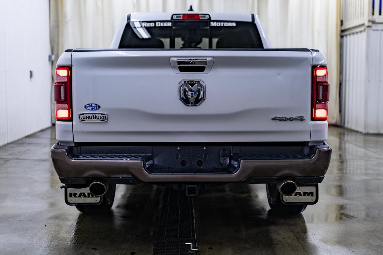 2020 Ram 1500 4x4 Crew Cab Longhorn Leather Roof Nav Red Deer AB