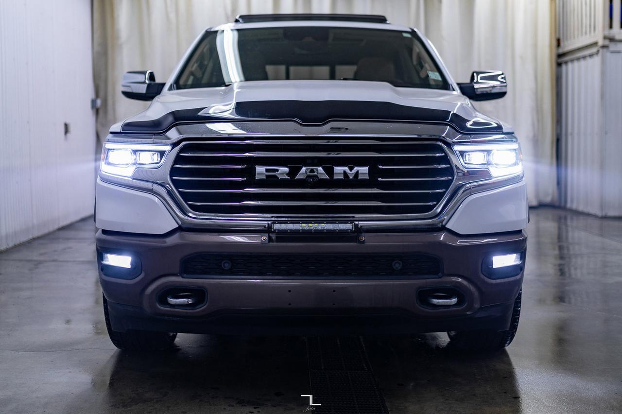 2020 Ram 1500 4x4 Crew Cab Longhorn Leather Roof Nav Red Deer AB