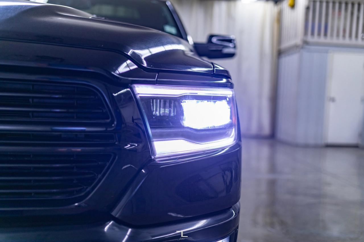 2020 Ram 1500 4x4 Crew Cab Sport Leather Roof Nav BCam Red Deer AB