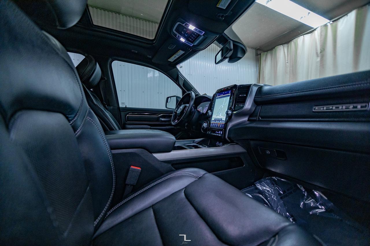 2020 Ram 1500 4x4 Crew Cab Sport Leather Roof Nav BCam Red Deer AB