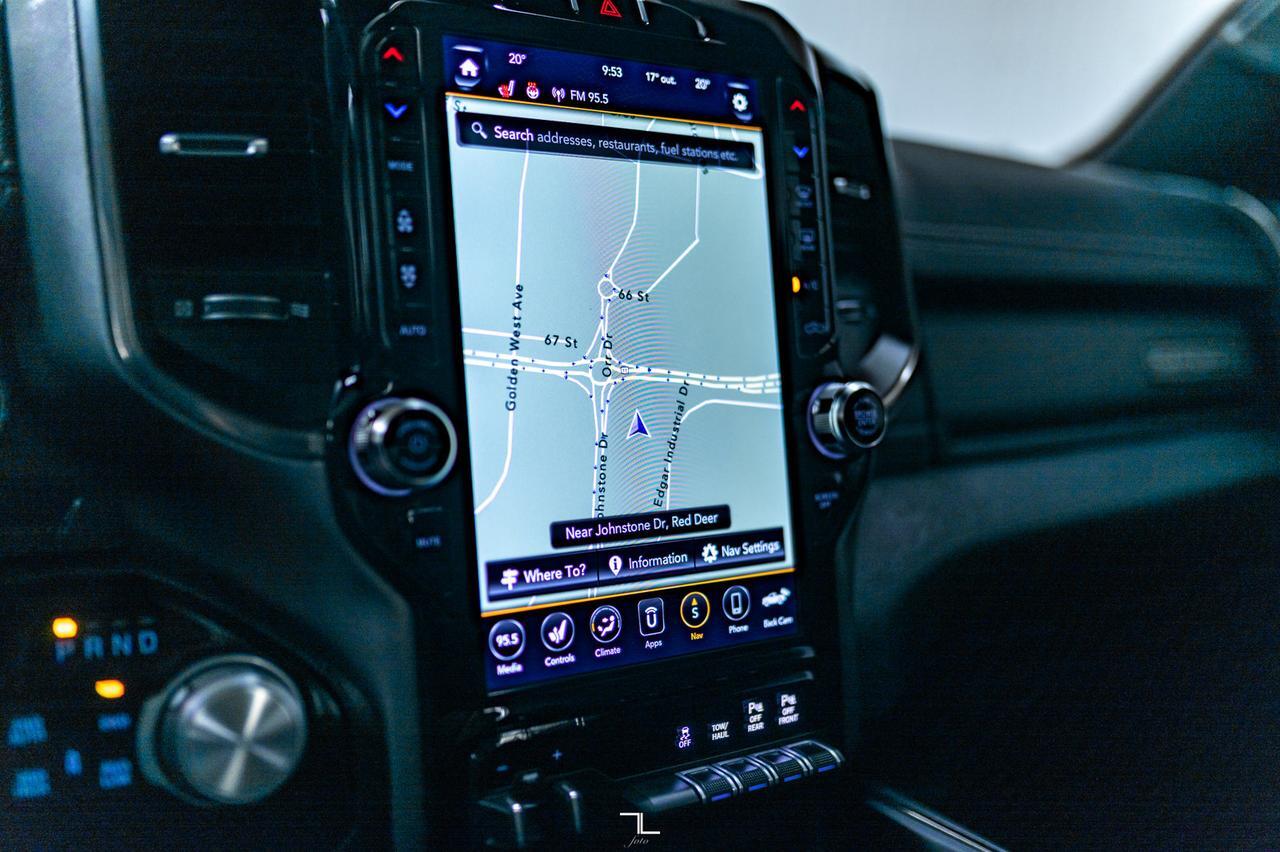 2020 Ram 1500 4x4 Crew Cab Sport Leather Roof Nav BCam Red Deer AB