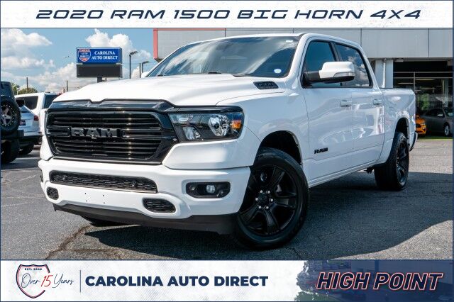 2020 Ram 1500 Big Horn 4X4 / Night Edition / Level 2 Equipment! High Point NC