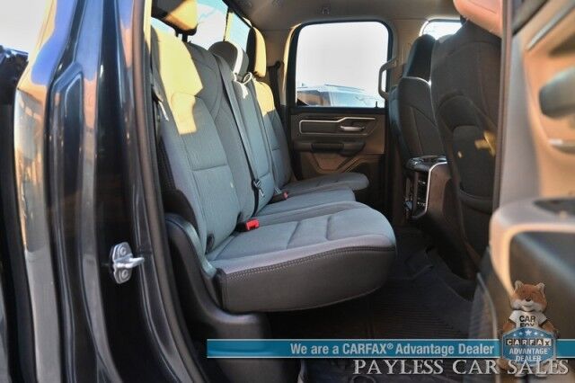 2020 Ram 1500 Big Horn / 4X4 / Quad Cab / 5.7L V8 HEMI / Auto Start / Power & Heated Cloth Seats / Heated Steering Wheel / Apple CarPlay & Adroid Auto / Back Up Camera / Cruise Control / Alloy Wheels / Tow Pkg Anchorage AK 2020 Ram 1500 Big Horn / 4X4 / Quad Cab / 5.7L V8 HEMI / Auto Start / Power & Heated Cloth Seats / Heated Steering Wheel / Apple CarPlay & Adroid Auto / Back Up Camera / Cruise Control / Alloy Wheels / Tow Pkg Anchorage AK