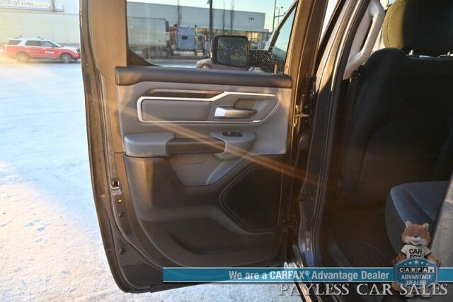 2020 Ram 1500 Big Horn / 4X4 / Quad Cab / 5.7L V8 HEMI / Auto Start / Power & Heated Cloth Seats / Heated Steering Wheel / Apple CarPlay & Adroid Auto / Back Up Camera / Cruise Control / Alloy Wheels / Tow Pkg Anchorage AK 2020 Ram 1500 Big Horn / 4X4 / Quad Cab / 5.7L V8 HEMI / Auto Start / Power & Heated Cloth Seats / Heated Steering Wheel / Apple CarPlay & Adroid Auto / Back Up Camera / Cruise Control / Alloy Wheels / Tow Pkg Anchorage AK