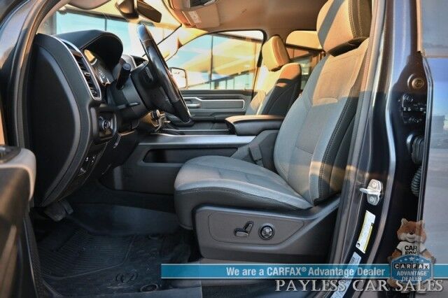 2020 Ram 1500 Big Horn / 4X4 / Quad Cab / 5.7L V8 HEMI / Auto Start / Power & Heated Cloth Seats / Heated Steering Wheel / Apple CarPlay & Adroid Auto / Back Up Camera / Cruise Control / Alloy Wheels / Tow Pkg Anchorage AK 2020 Ram 1500 Big Horn / 4X4 / Quad Cab / 5.7L V8 HEMI / Auto Start / Power & Heated Cloth Seats / Heated Steering Wheel / Apple CarPlay & Adroid Auto / Back Up Camera / Cruise Control / Alloy Wheels / Tow Pkg Anchorage AK