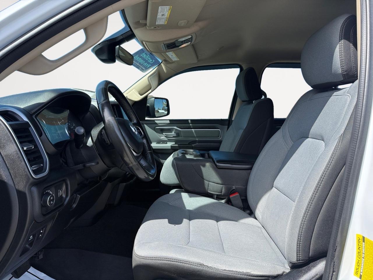 2020 Ram 1500 Big Horn, APPLE CARPLAY/ANDROID AUTO, POWER SLIDING REAR WINDOW, BACKUP CAMERA, BLUETOOTH, PUSH BUTTON START, BED LINER, TOW PACKAGE, TOW HOOKS, COME AND SEE THIS RAM 1500! Norfolk VA