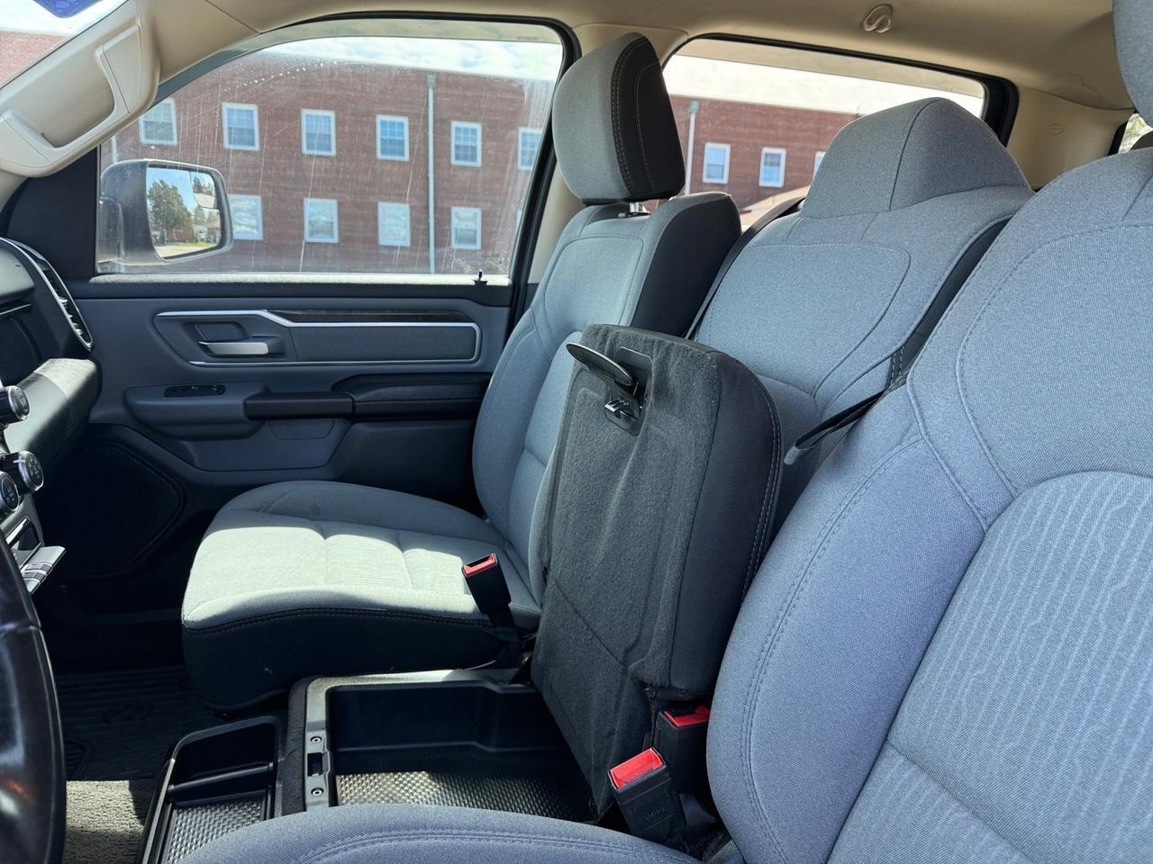 2020 Ram 1500 Big Horn, APPLE CARPLAY/ANDROID AUTO, POWER SLIDING REAR WINDOW, BACKUP CAMERA, BLUETOOTH, PUSH BUTTON START, BED LINER, TOW PACKAGE, TOW HOOKS, COME AND SEE THIS RAM 1500! Norfolk VA