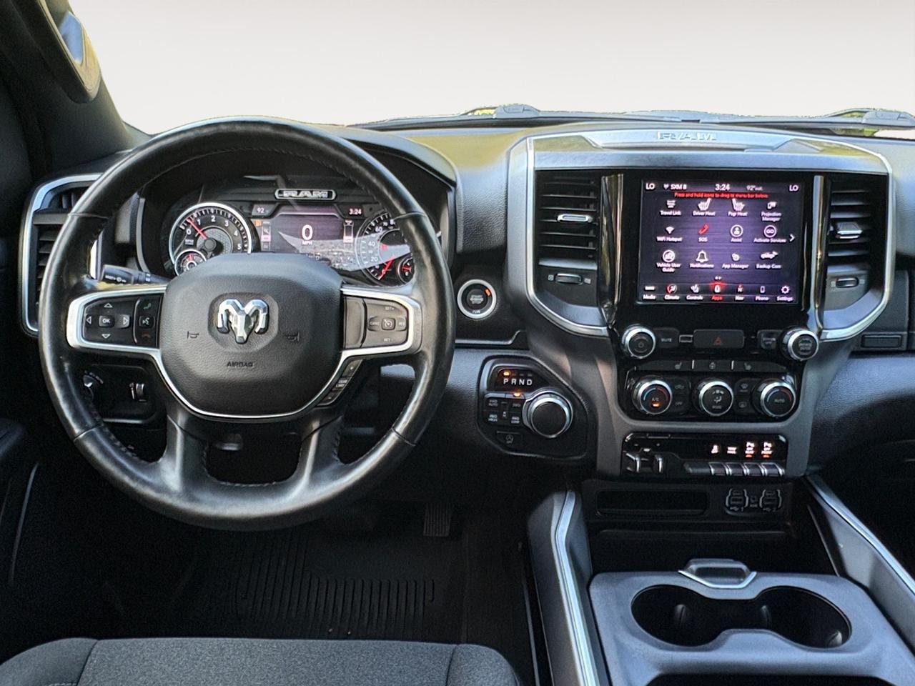 2020 Ram 1500 Big Horn, LIFTED, CUSTOM ARKON OFF-ROAD WHEELS, BACKUP CAMERA, TOW PACKAGE, AUTO START/STOP, HARD TONNEAU COVER, APPLE CARPLAY/ANDROID AUTO, HEATED STEERING WHEEL & SEATS, ONLY 62K MILES, 1 OWNER, GO BIG & GO HOME WITH THIS RAM!