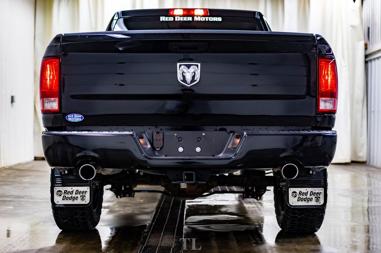 2020 Ram 1500 Classic 4x4 Crew Cab Black Express 2" Lift Wheels Red Deer AB