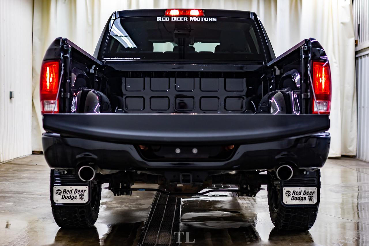 2020 Ram 1500 Classic 4x4 Crew Cab Black Express 2" Lift Wheels Red Deer AB