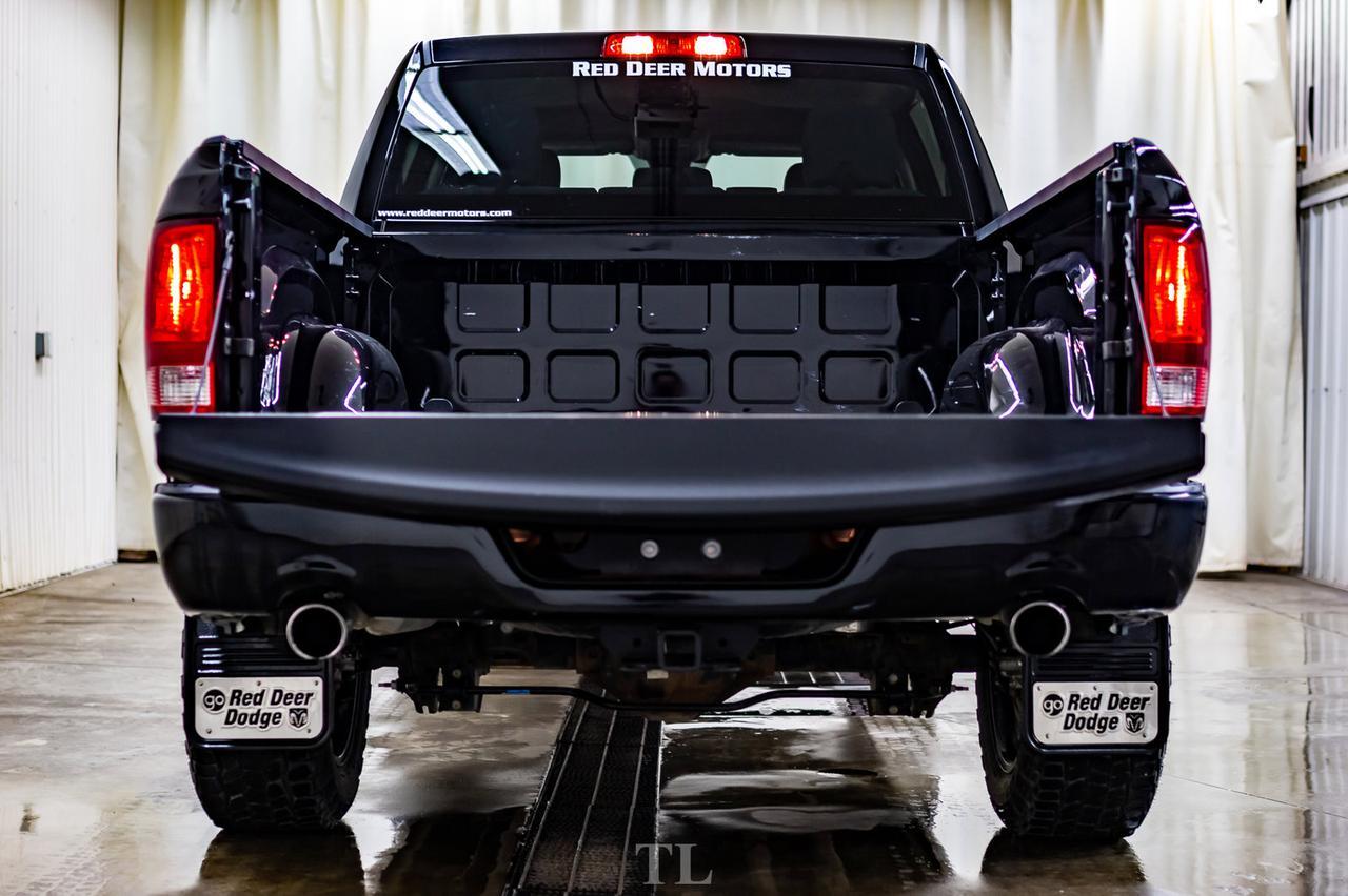 2020 Ram 1500 Classic 4x4 Crew Cab Black Express 2" Lift Wheels Red Deer AB