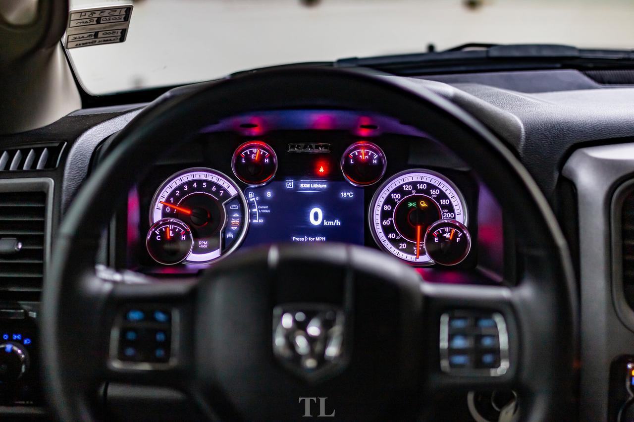 2020 Ram 1500 Classic 4x4 Crew Cab Black Express 2" Lift Wheels Red Deer AB