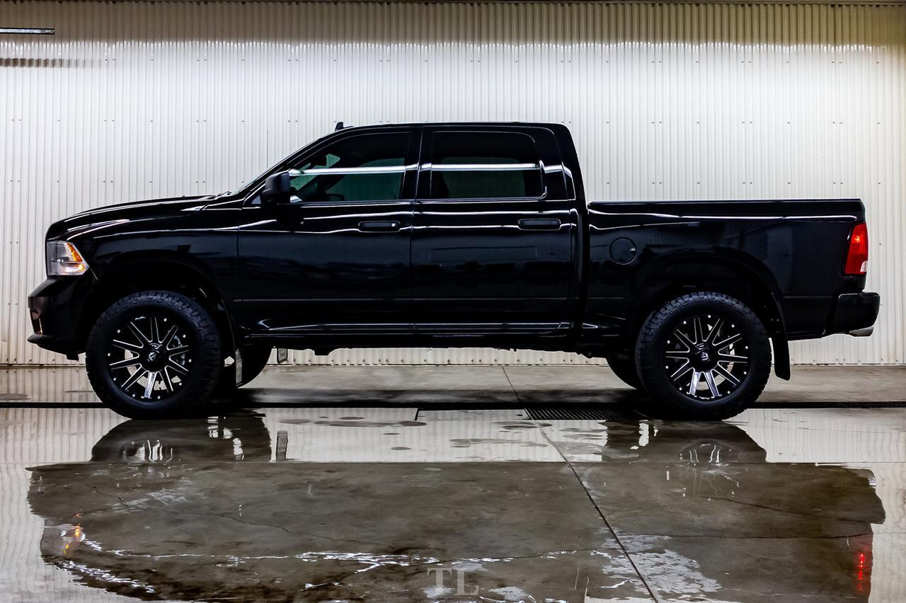 2020 Ram 1500 Classic 4x4 Crew Cab Black Express 2" Lift Wheels Red Deer AB