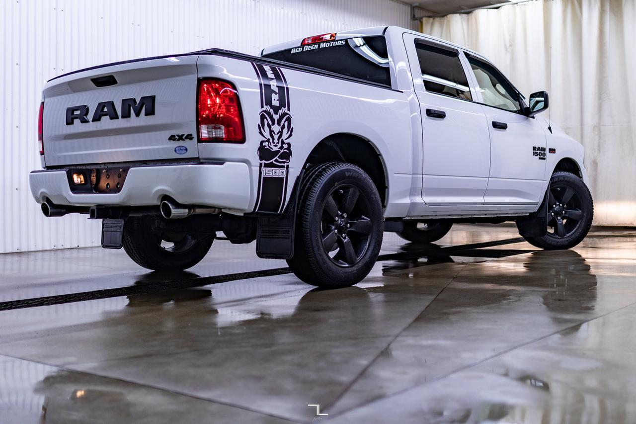 2020 Ram 1500 Classic 4x4 Crew Cab Black Express BCam Red Deer AB