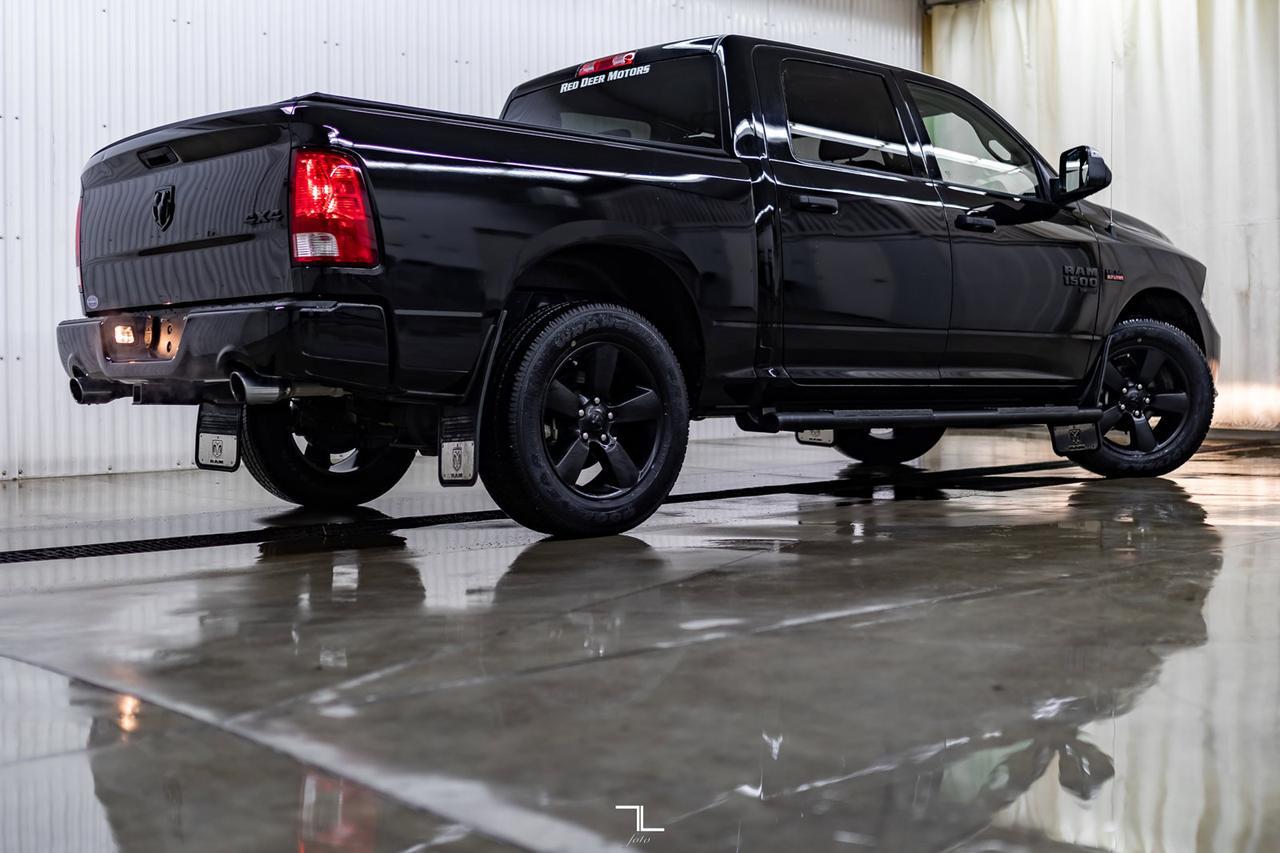2020 Ram 1500 Classic 4x4 Crew Cab Express Black BCam Red Deer AB