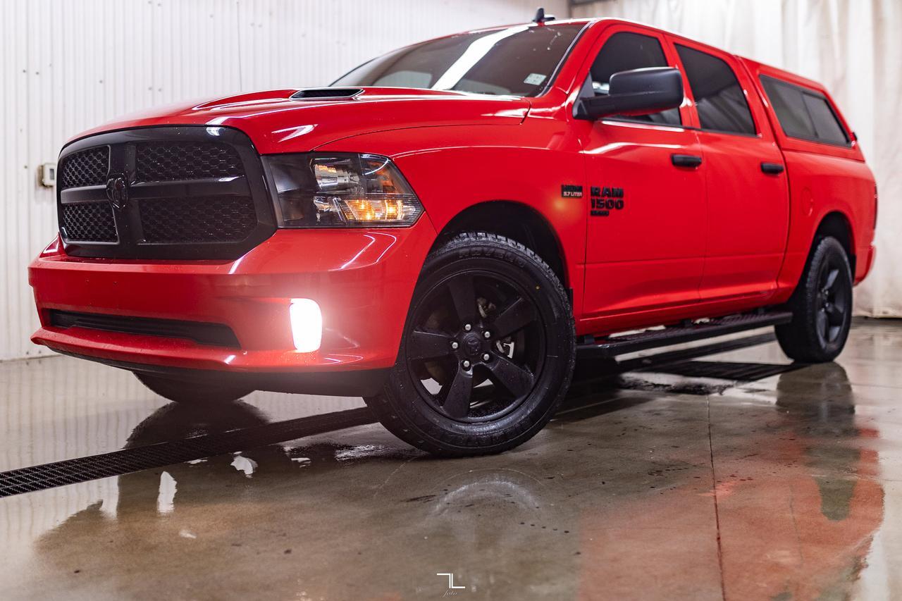 2020 Ram 1500 Classic 4x4 Crew Cab Express PSeat BCam Topper Red Deer AB