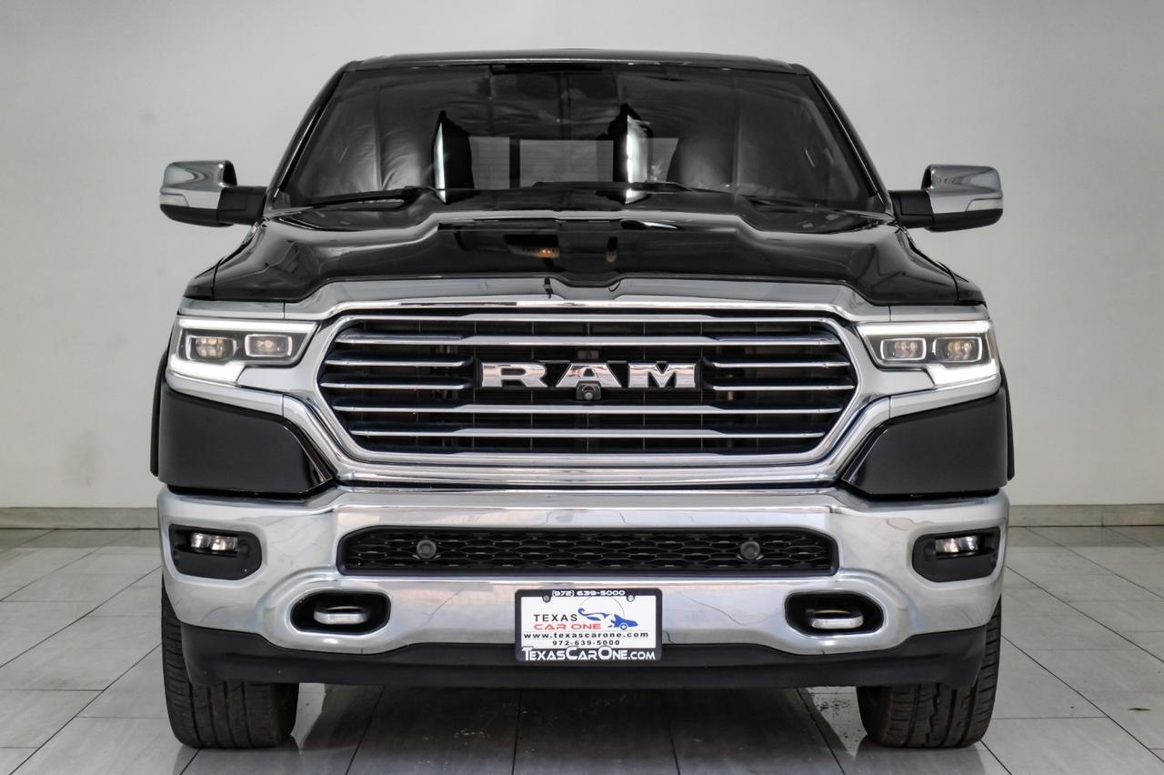 2020 Ram 1500 LONGHORN CREW CAB 4WD DIESEL BLIND SPOT PANORAMA NAVIGATION HARM