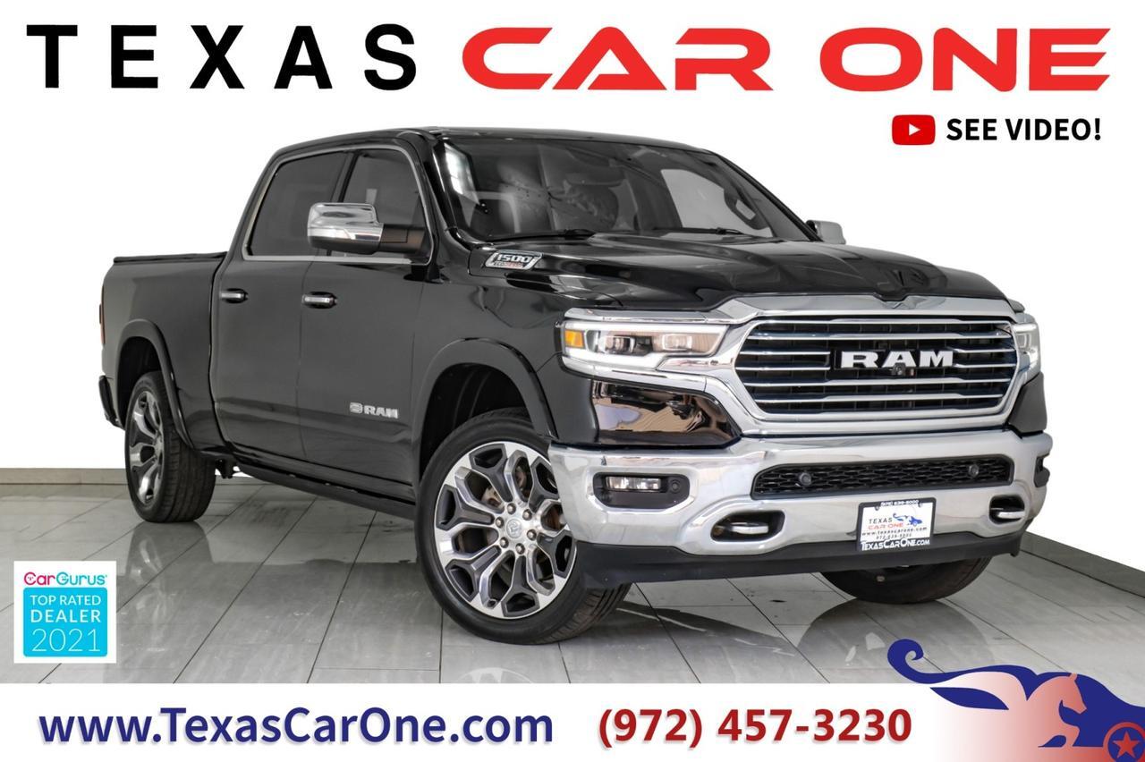 2020 Ram 1500 LONGHORN CREW CAB 4WD DIESEL BLIND SPOT PANORAMA NAVIGATION HARM