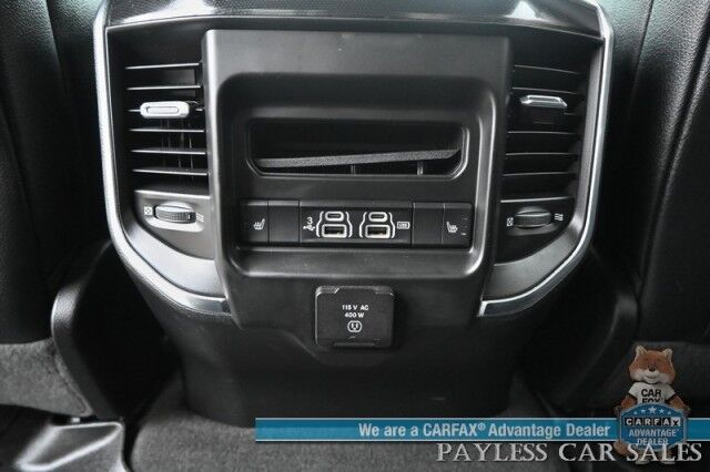 2020 Ram 1500 Laramie / 4X4 / Crew Cab / Sport Appearance & Level 2 Group / Auto Start / Heated & Cooled Leather Seats / Navigation / Adaptive Cruise / Lane Departure & Blind Spot Alert / Tonneau Cover / Bed Liner / Tow Pkg Anchorage AK