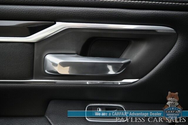 2020 Ram 1500 Laramie / 4X4 / Crew Cab / Sport Appearance & Level 2 Group / Auto Start / Heated & Cooled Leather Seats / Navigation / Adaptive Cruise / Lane Departure & Blind Spot Alert / Tonneau Cover / Bed Liner / Tow Pkg Anchorage AK