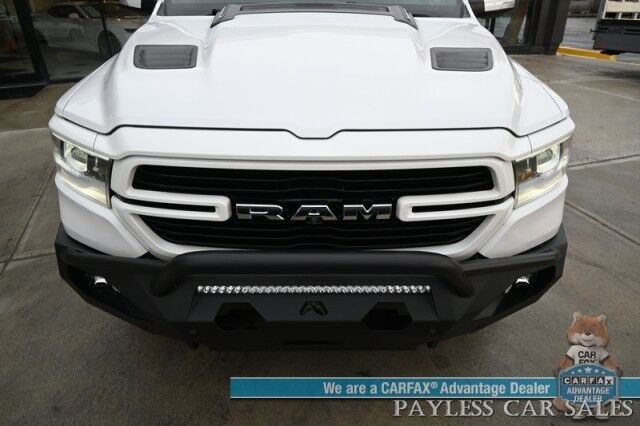 2020 Ram 1500 Laramie / 4X4 / Crew Cab / Sport Appearance & Level 2 Group / Auto Start / Heated & Cooled Leather Seats / Navigation / Adaptive Cruise / Lane Departure & Blind Spot Alert / Tonneau Cover / Bed Liner / Tow Pkg Anchorage AK