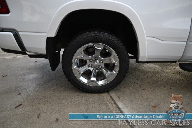 2020 Ram 1500 Laramie / 4X4 / Crew Cab / Sport Appearance & Level 2 Group / Auto Start / Heated & Cooled Leather Seats / Navigation / Adaptive Cruise / Lane Departure & Blind Spot Alert / Tonneau Cover / Bed Liner / Tow Pkg Anchorage AK