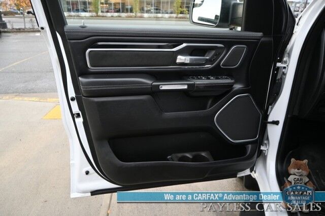 2020 Ram 1500 Laramie / 4X4 / Crew Cab / Sport Appearance & Level 2 Group / Auto Start / Heated & Cooled Leather Seats / Navigation / Adaptive Cruise / Lane Departure & Blind Spot Alert / Tonneau Cover / Bed Liner / Tow Pkg Anchorage AK