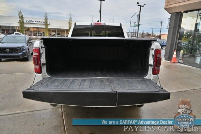 2020 Ram 1500 Laramie / 4X4 / Crew Cab / Sport Appearance & Level 2 Group / Auto Start / Heated & Cooled Leather Seats / Navigation / Adaptive Cruise / Lane Departure & Blind Spot Alert / Tonneau Cover / Bed Liner / Tow Pkg Anchorage AK