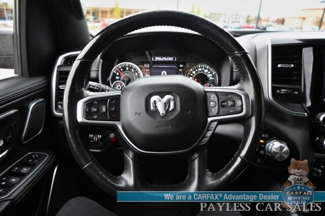 2020 Ram 1500 Laramie / 4X4 / Crew Cab / Sport Appearance & Level 2 Group / Auto Start / Heated & Cooled Leather Seats / Navigation / Adaptive Cruise / Lane Departure & Blind Spot Alert / Tonneau Cover / Bed Liner / Tow Pkg Anchorage AK