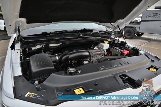 2020 Ram 1500 Laramie / 4X4 / Crew Cab / Sport Appearance & Level 2 Group / Auto Start / Heated & Cooled Leather Seats / Navigation / Adaptive Cruise / Lane Departure & Blind Spot Alert / Tonneau Cover / Bed Liner / Tow Pkg Anchorage AK