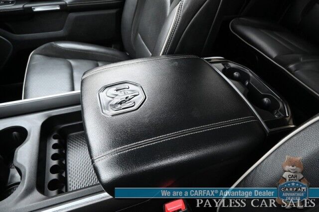 2020 Ram 1500 Laramie / 4X4 / Crew Cab / Sport Appearance & Level 2 Group / Auto Start / Heated & Cooled Leather Seats / Navigation / Adaptive Cruise / Lane Departure & Blind Spot Alert / Tonneau Cover / Bed Liner / Tow Pkg Anchorage AK