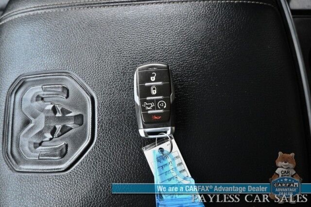 2020 Ram 1500 Laramie / 4X4 / Crew Cab / Sport Appearance & Level 2 Group / Auto Start / Heated & Cooled Leather Seats / Navigation / Adaptive Cruise / Lane Departure & Blind Spot Alert / Tonneau Cover / Bed Liner / Tow Pkg Anchorage AK