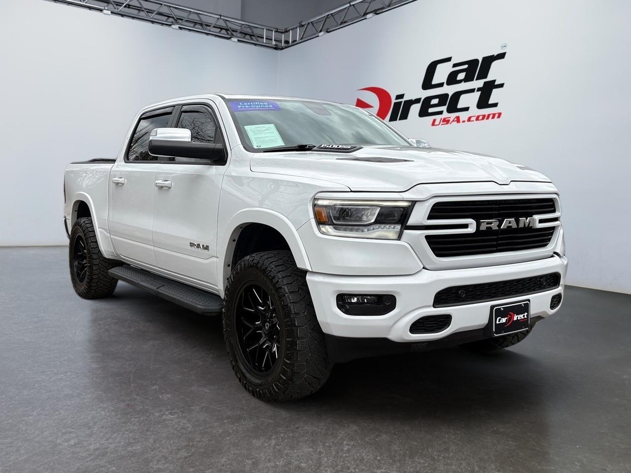 2020 Ram 1500 Laramie, BLIND SPOT ALERT, LANE KEEP ASSIST, RUNNING BOARDS, AUTO START/STOP, APPLE CARPLAY/ANDROID AUTO, 360 BACKUP CAMERA, HEATED & COOLING SEATS, HEATED STEERING WHEEL, COME SEE THIS READY TO GO RAM! Virginia Beach VA