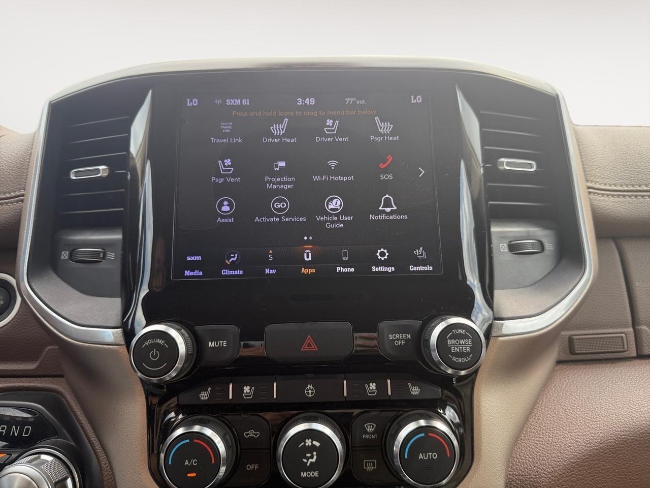 2020 Ram 1500 Laramie, HEATED AND VENTILATED FRONT SEATS, 2ND ROW IN FLOOR STORAGE BINS, REAR POWER SLIDING WINDOWS, CHROME TOW HOOKS, RUNNING BOARDS, REMOTE TAILGATE RELEASE, V8 HEMI, DONT LET YOUR DREAM TRUCK PASS YOU BY! Norfolk VA